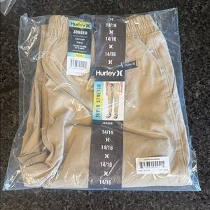 Hurley Youth Tan Jogger Pants